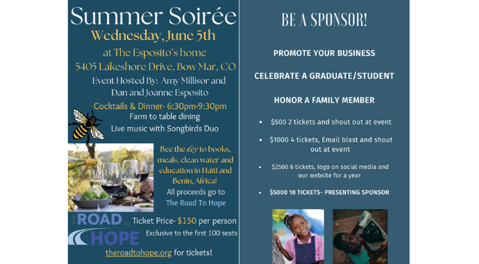 Sponsorship Summer Soiree 2024