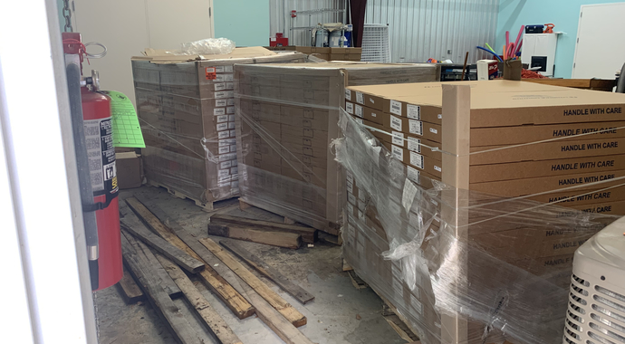 New light install for autism center