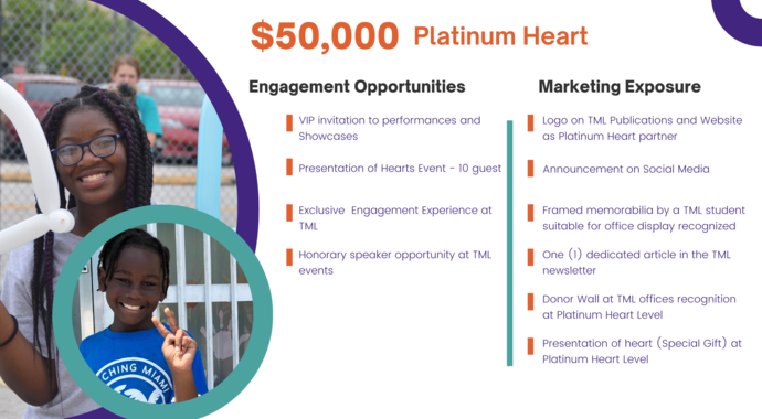 $50,000 - Platinum Heart