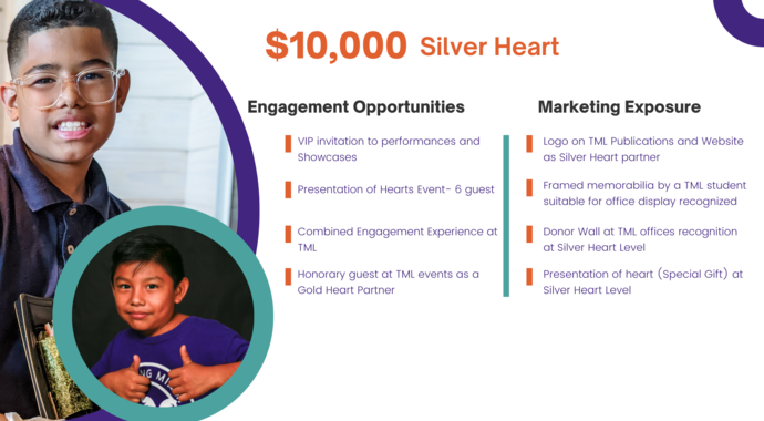 $10,000 - Silver Heart