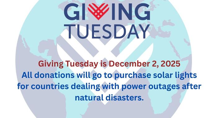 Giving Tuesday - Help Provide Light