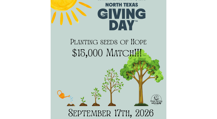 Partner with Hope Spring Community!
