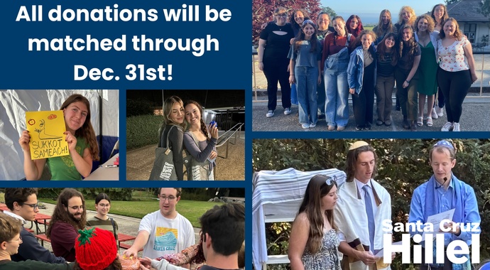 Donate to Santa Cruz Hillel