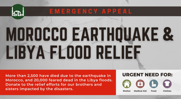 Morocco Earthquake & Libya Flood Relief Fund