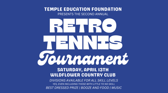 Temple Education Foundation Tennis Tournament 2024