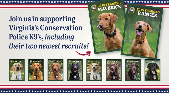 VA Conservation Police K9 Fund