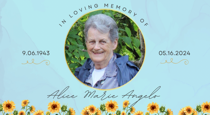In Loving Memory of Alice Marie Angelo