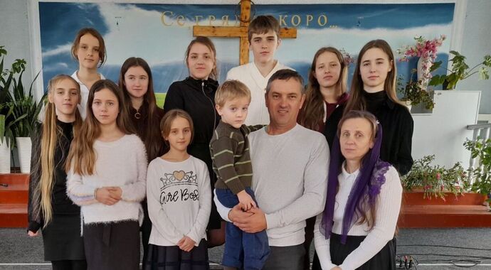 Support Pastor Oleksii Krasko and his family