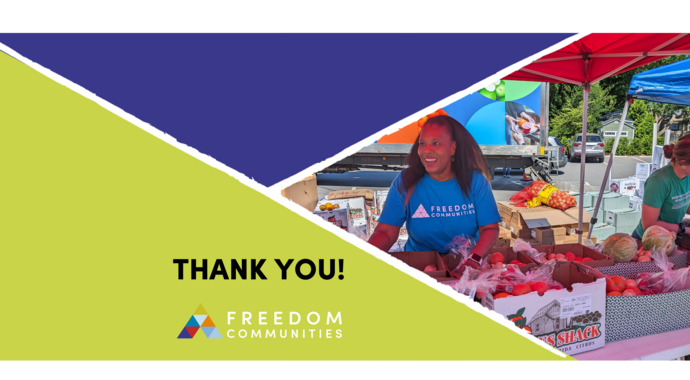 Donation to Freedom Communities