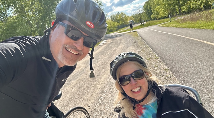 Gina's Story:  Pedaling in  Colorado and beyond