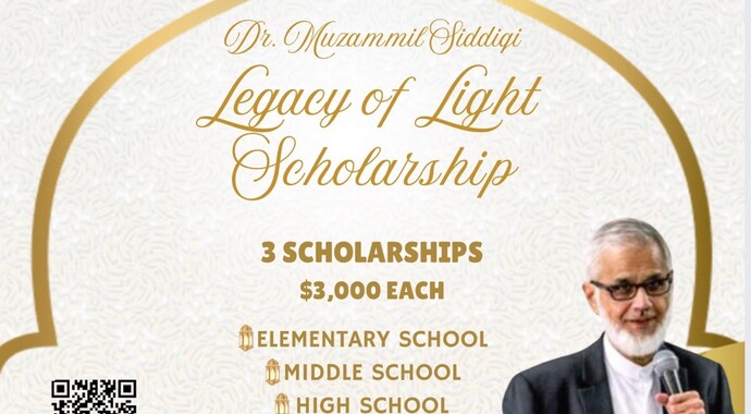 Dr. Siddiqi Legacy of Light Student Scholarship