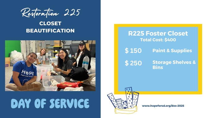 Closet Restoration, Restoration 225