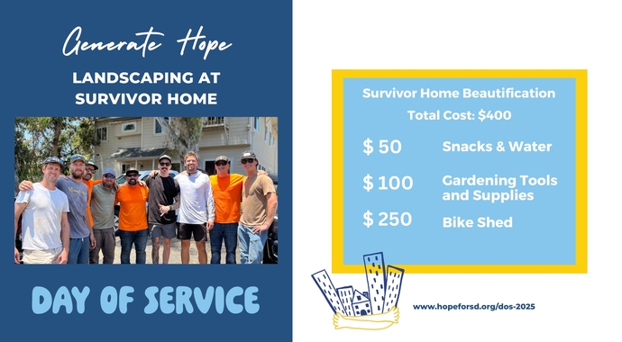 Work at Survivor Home, Generate Hope