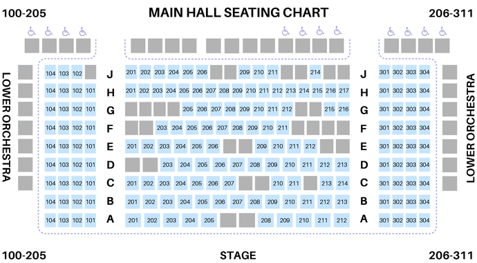 TAKE YOUR SEAT Seat Naming Campaign - 1 Seat
