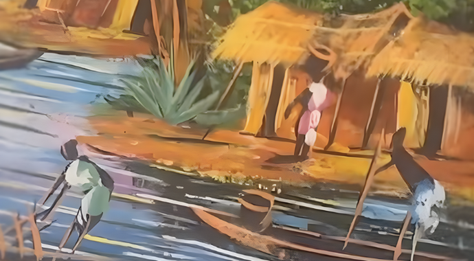 Congolese Original Painting