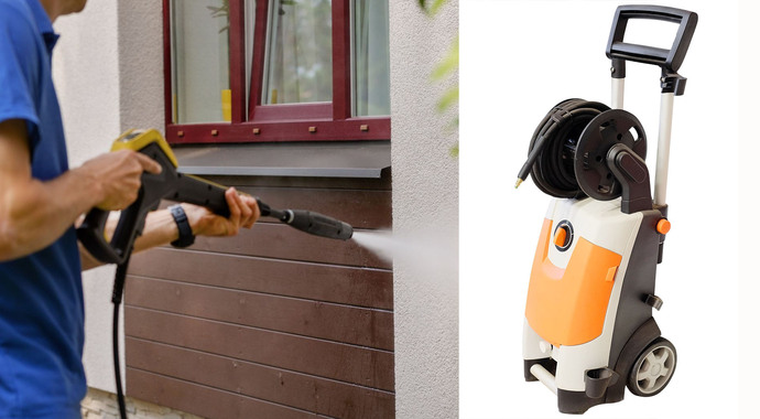 Pressure Washer for Pastor Roma