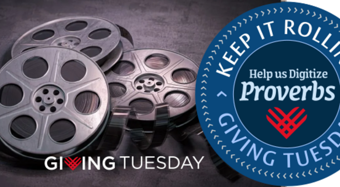 Giving Tuesday 2025 Proverbs Project