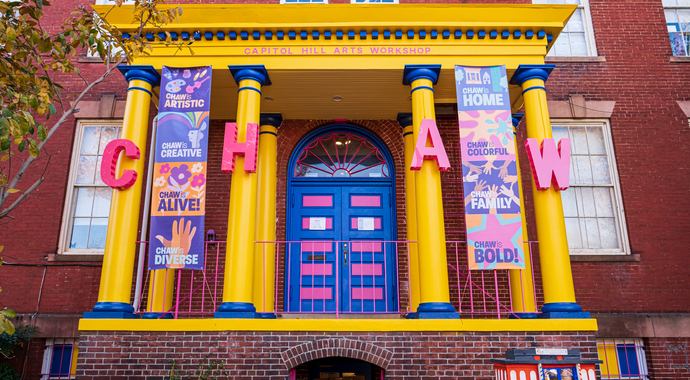 Gina's fundraiser to support creative and critical thinking through the arts
