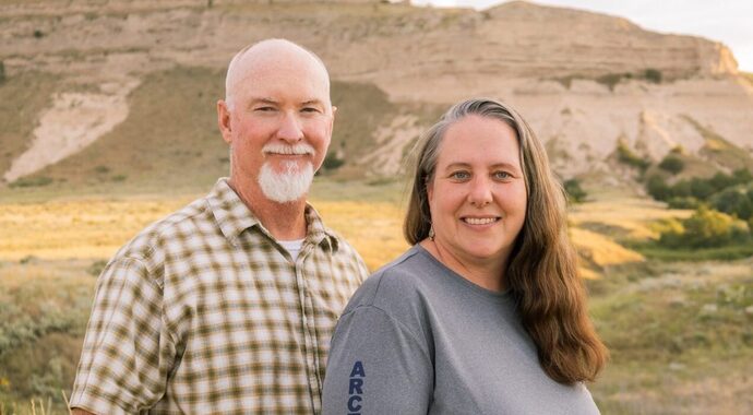 Ben and Laura Leggott