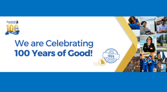 Give in Celebration of Goodwill's 100th Anniversary!