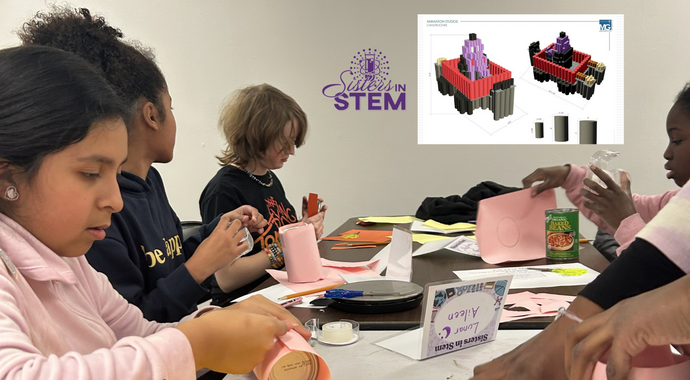Sisters in STEM Canstructure 2026