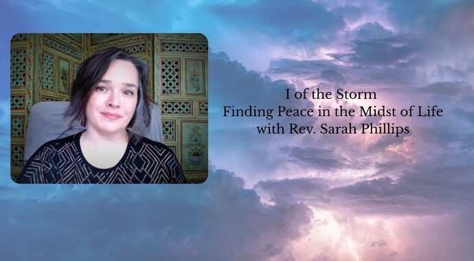 I of the Storm workshop with Rev. Sarah Phillips