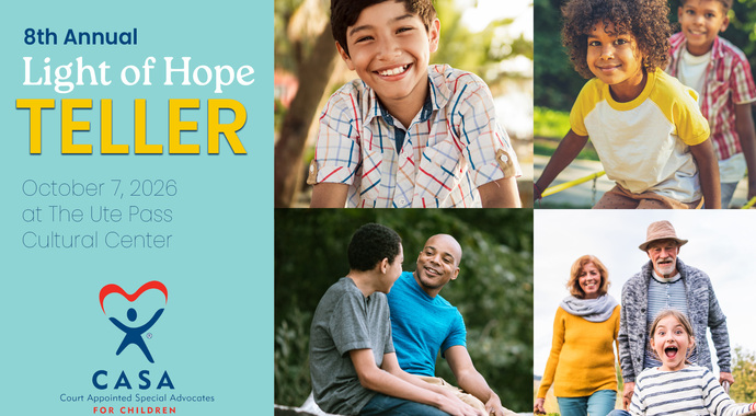 CASA's 8th Annual Light of Hope Teller