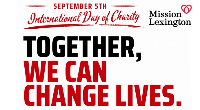 Celebrate International Day of Charity with Mission Lexington
