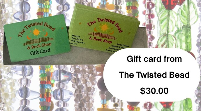 The Twisted Bead Gift Card $30