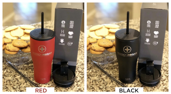 Mission Regan Black Tumbler