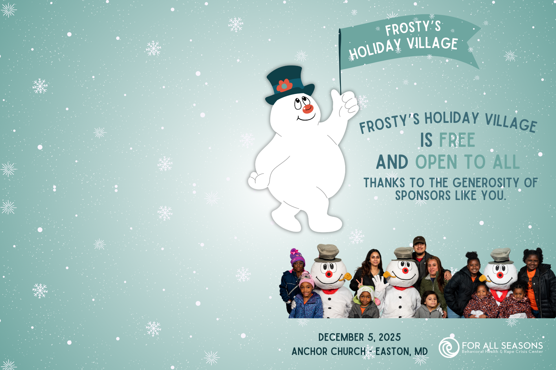 Merrymaker Sponsor - Crafts Sponsor