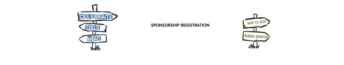Celebrate This Way Sponsorship Registration