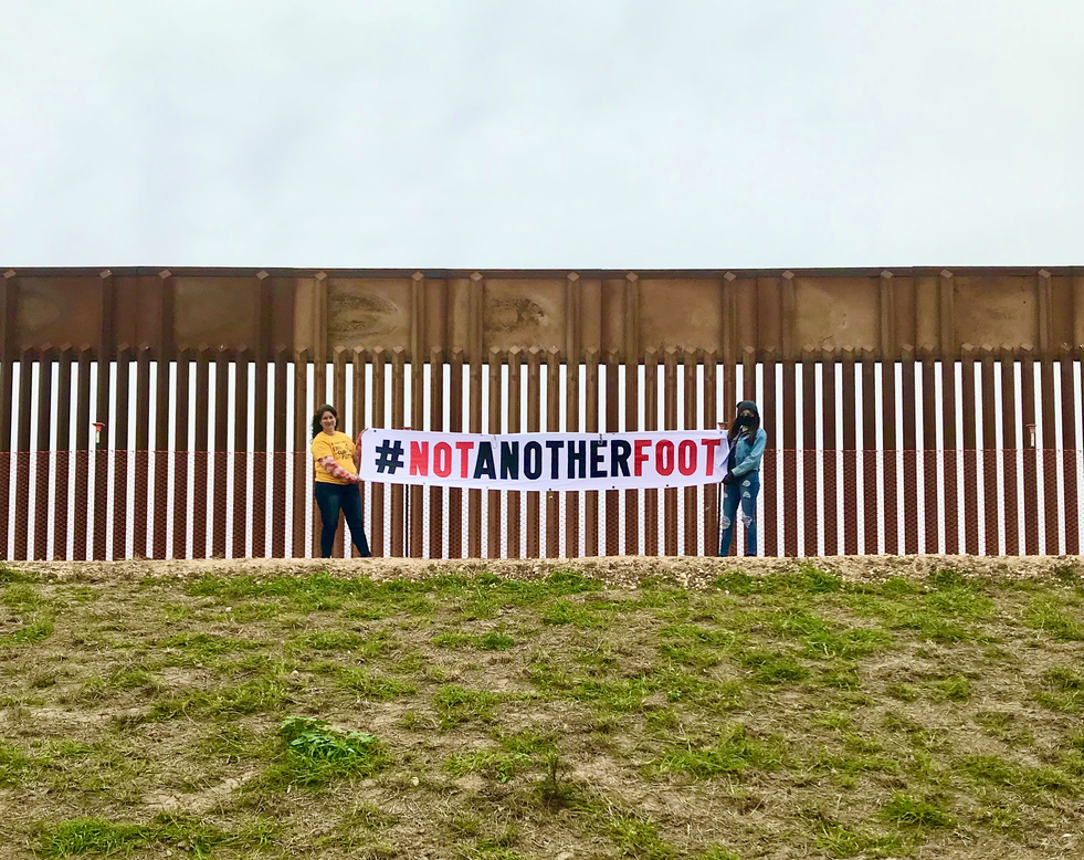No Border Wall Coalition Sign-Up