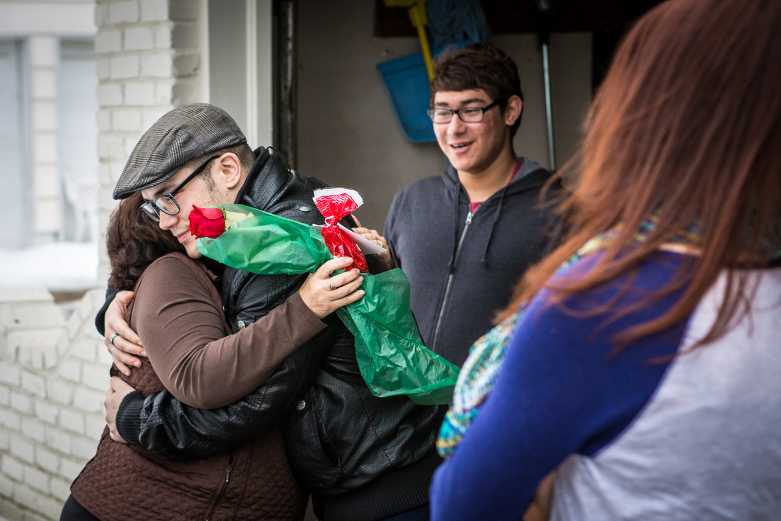 Valentine's Day Rose Delivery